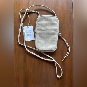 HOBO NWT Fate Crossbody Buffed Gold Genuine Leather